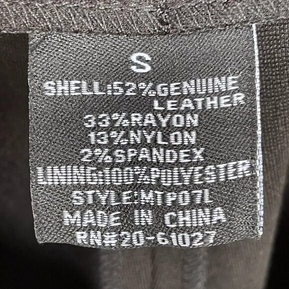 My Tribe Leather Leggings small - Picture 7 of 9